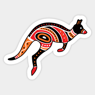 Kangaroo Sticker